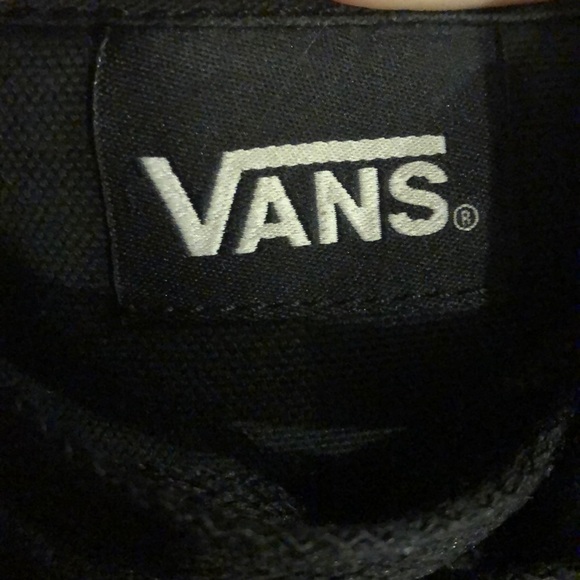 (Canvas) black on black vans - Picture 4 of 6